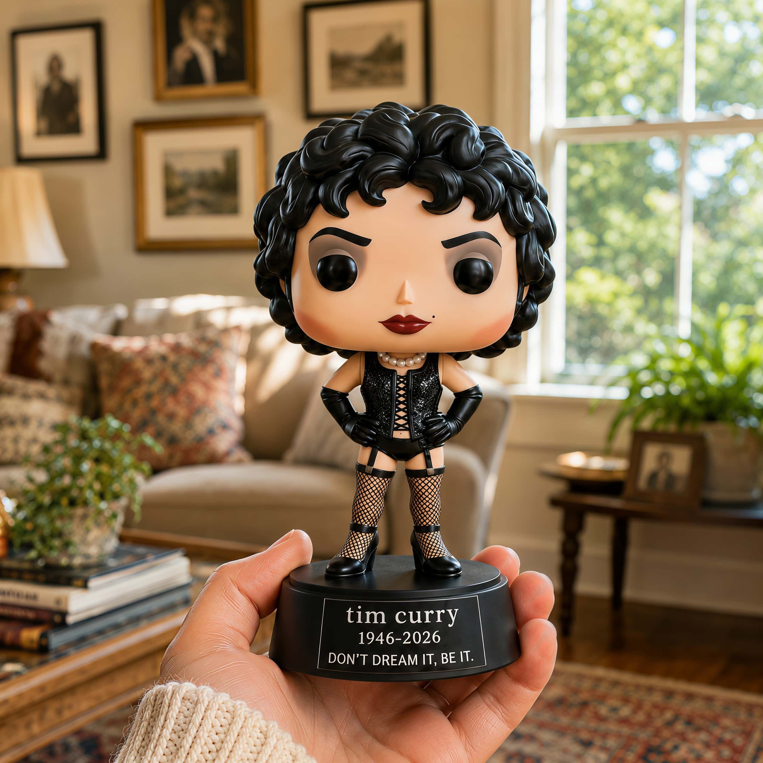 Don’t Dream It, Be It—Tim 1946–2026 Commemorative Collectible Figurine