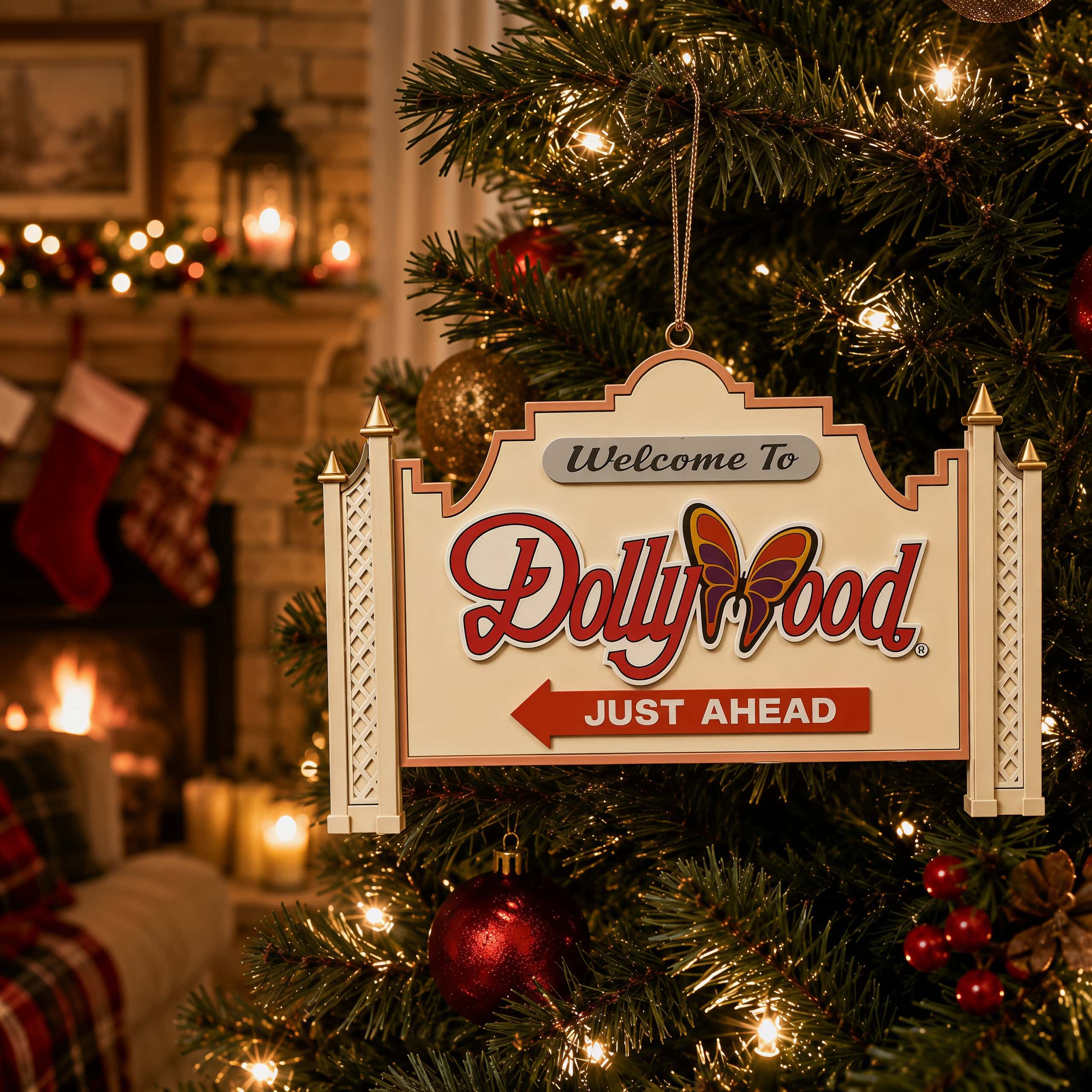 Welcome to the World Dolly Built - Dollywood Entrance Decorations