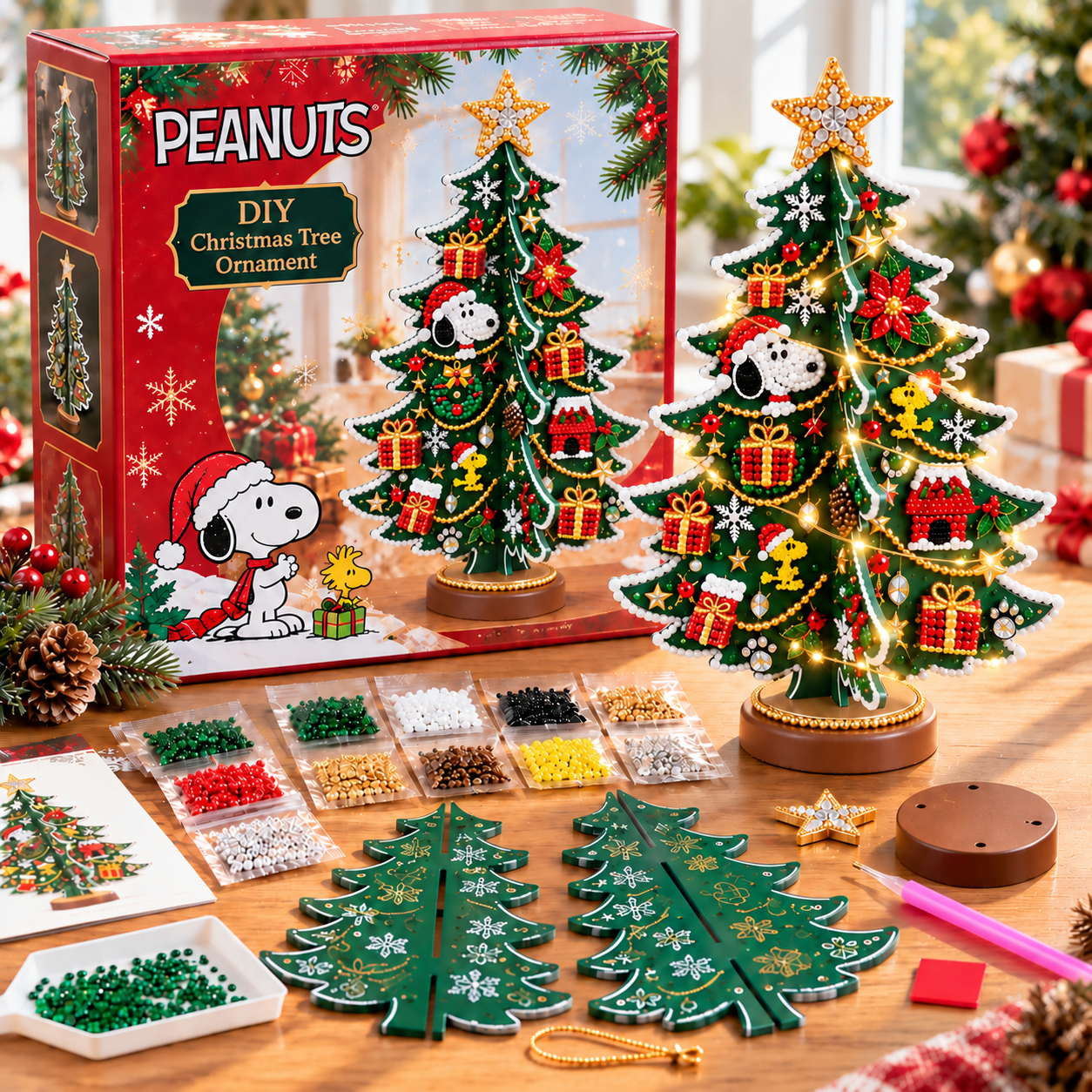 Woodstock DIY Christmas Tree Art Kit