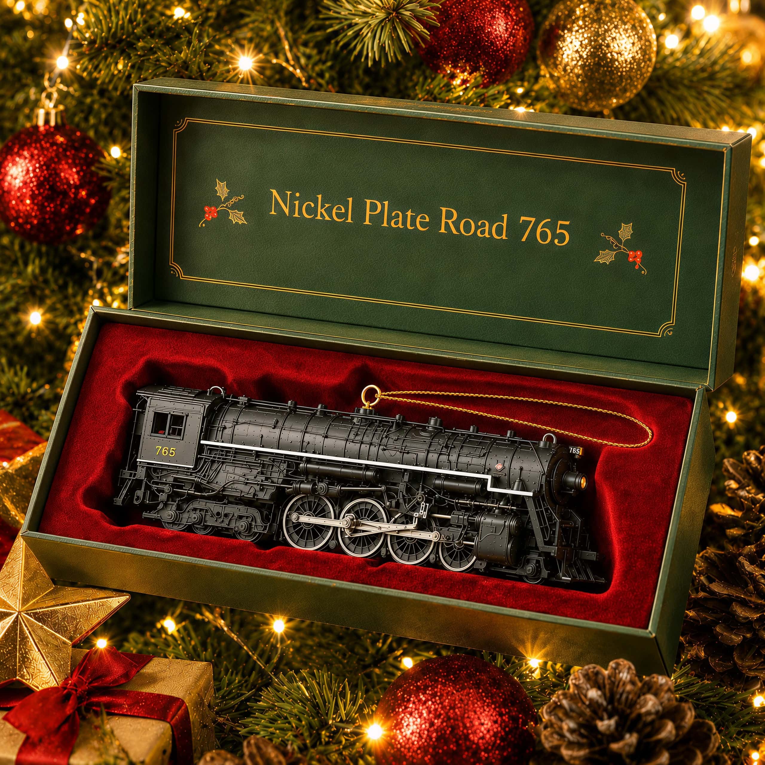 Nickel Plate Road 765 Legends of the Era Ornaments
