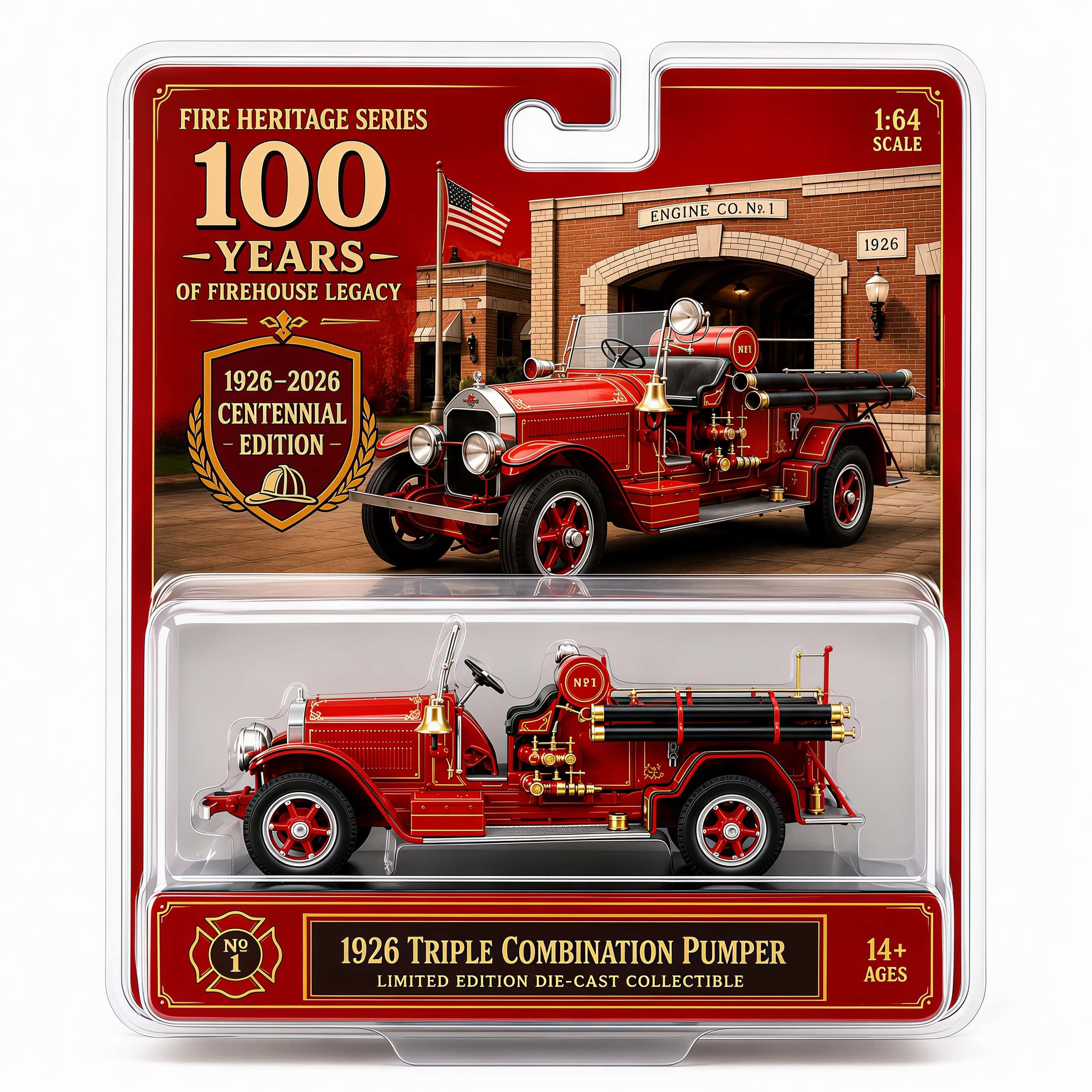 1926 American LaFrance Type 75 Triple Combination PumperModel