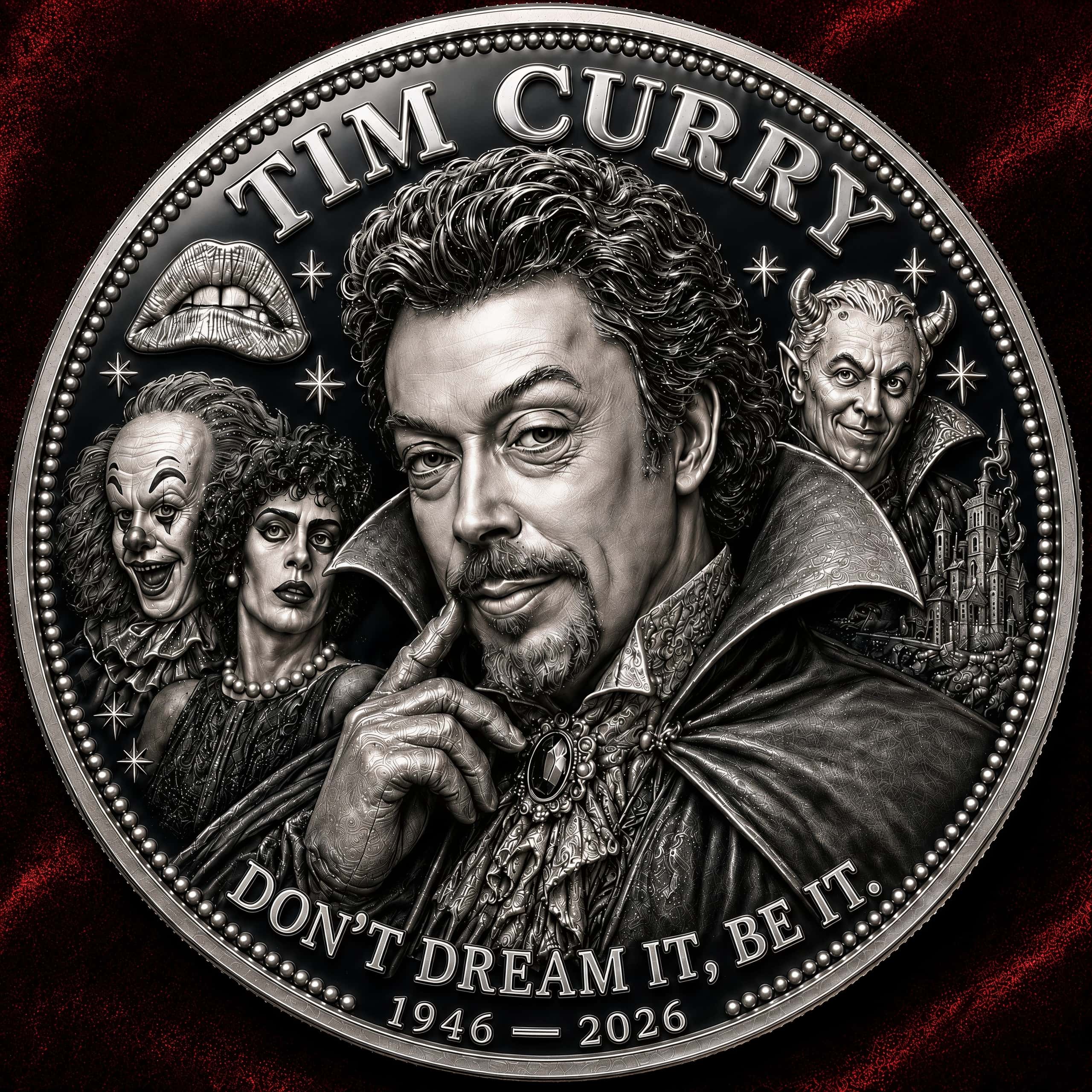 Reality Is Never Enough—To the Ever-Present Tim Curry Legacy Coin