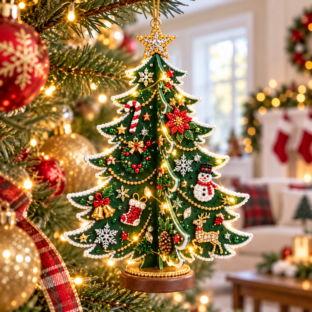 Woodstock DIY Christmas Tree Art Kit