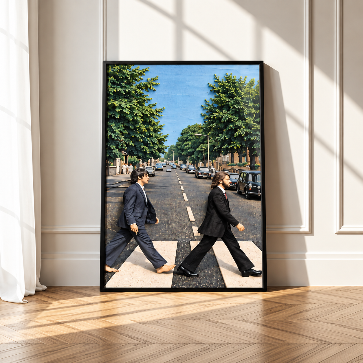Fab Four Abbey Road Wall Art Set