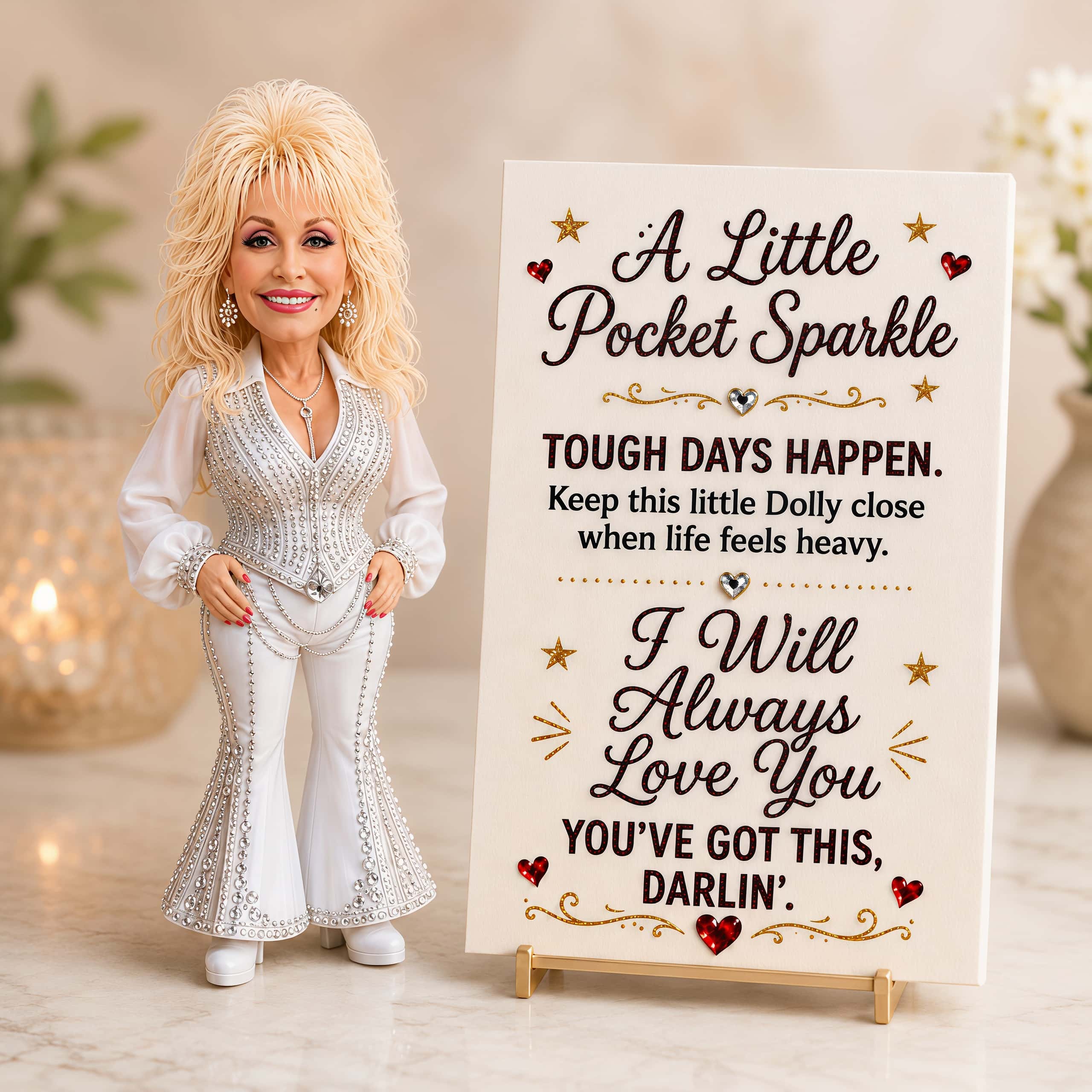 I Will Always Love You – Dolly Inspired Emotional Support Set