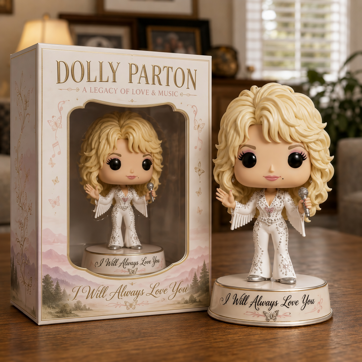 Dolly “I Will Always Love You” Forever in Our Hearts Collector Figure