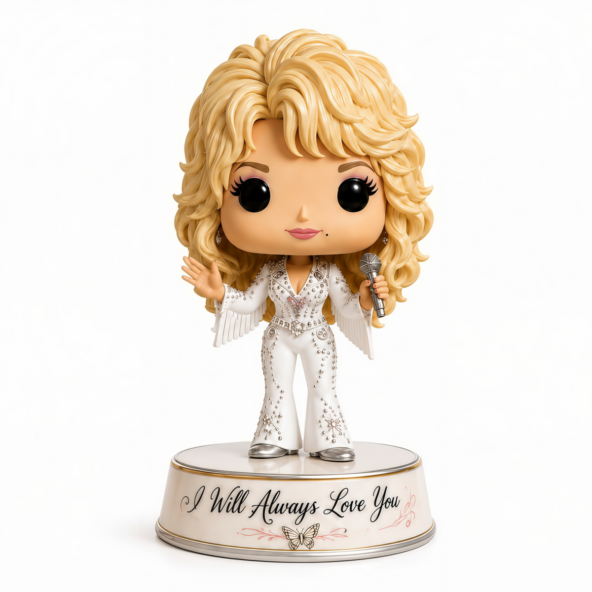 Dolly “I Will Always Love You” Forever in Our Hearts Collector Figure