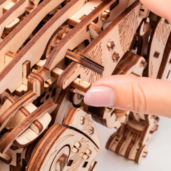 Wild Cat 3D Wooden Puzzle