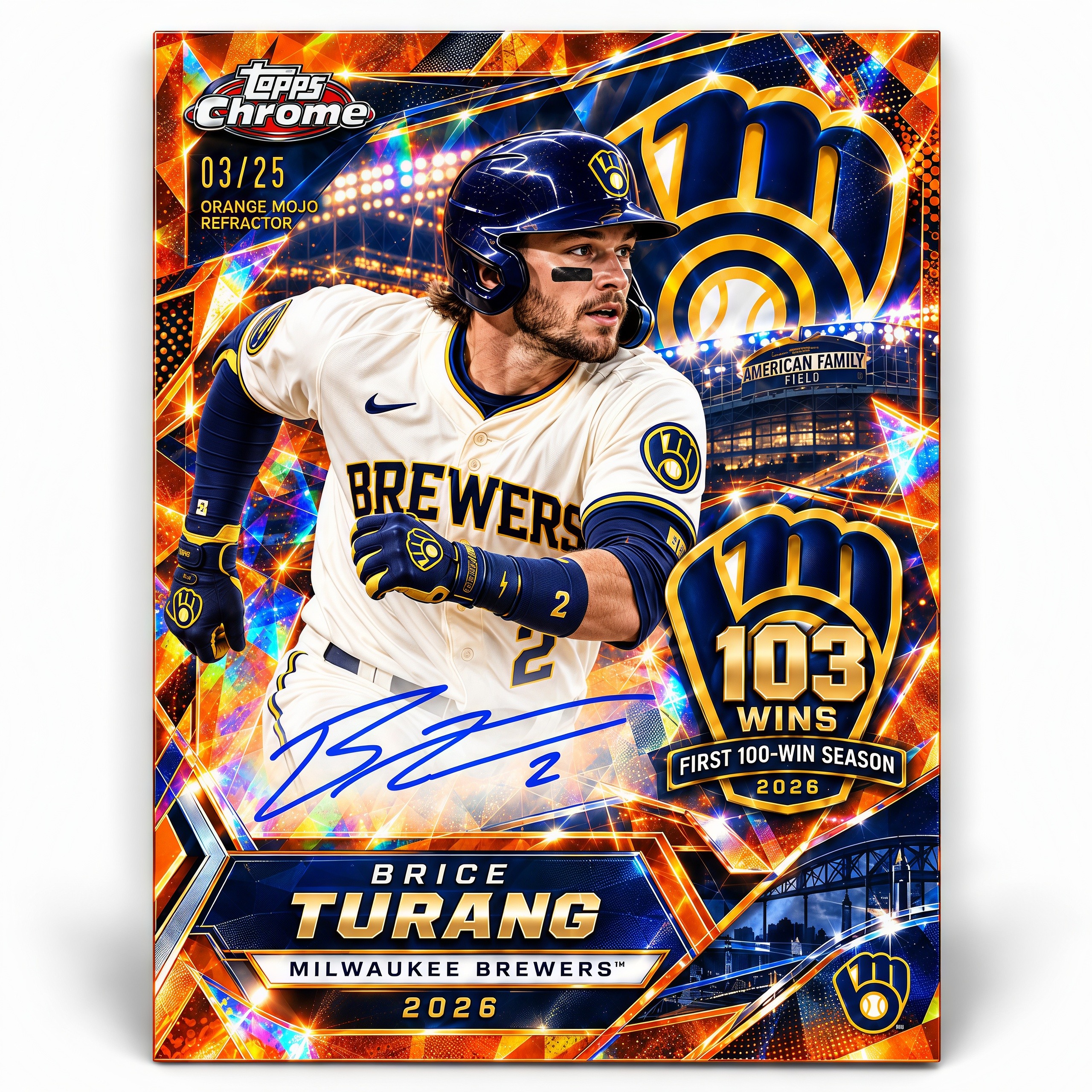 This Is My Crew! Brewers First 100-Win Season Trading Card  Hobby Box