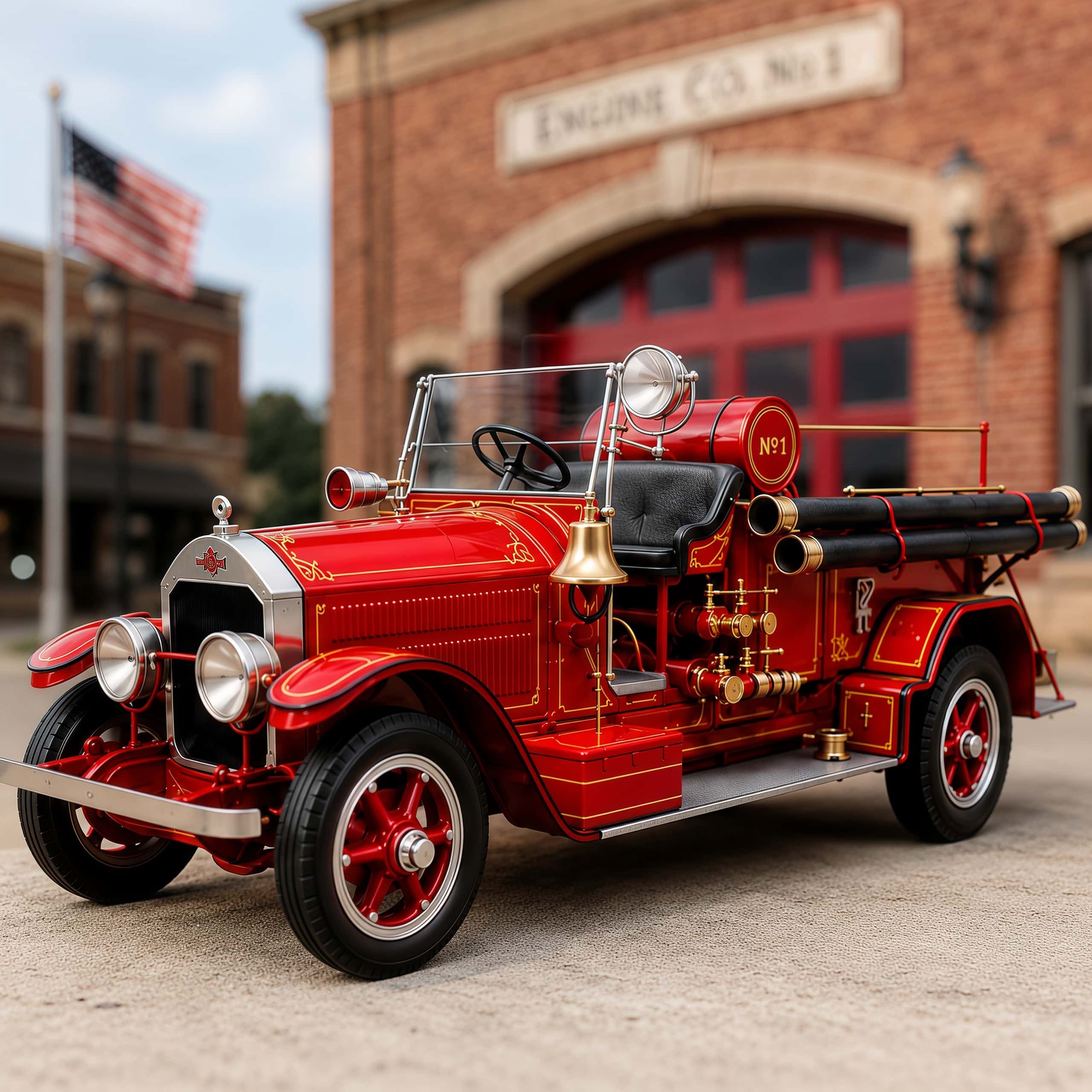 1926 American LaFrance Type 75 Triple Combination PumperModel