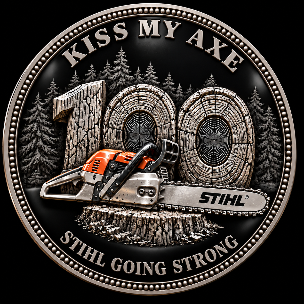 STIHL 100th Anniversary “Legendary Craftsman” Commemorative Coin