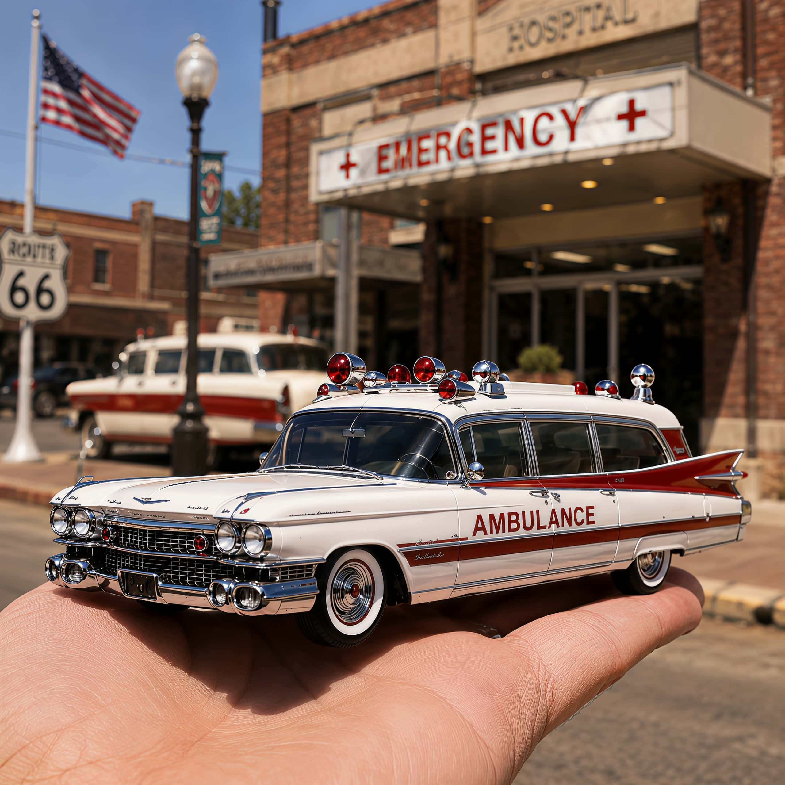 1959 Cadillac Miller-Meteor Ambulance Model