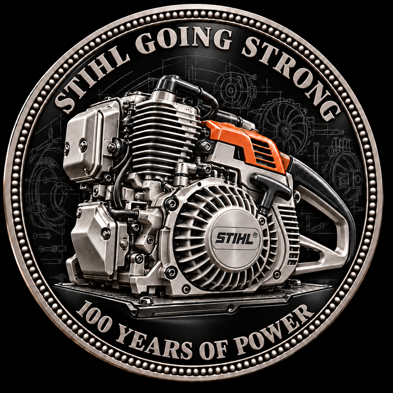 STIHL 100th Anniversary “Legendary Craftsman” Commemorative Coin