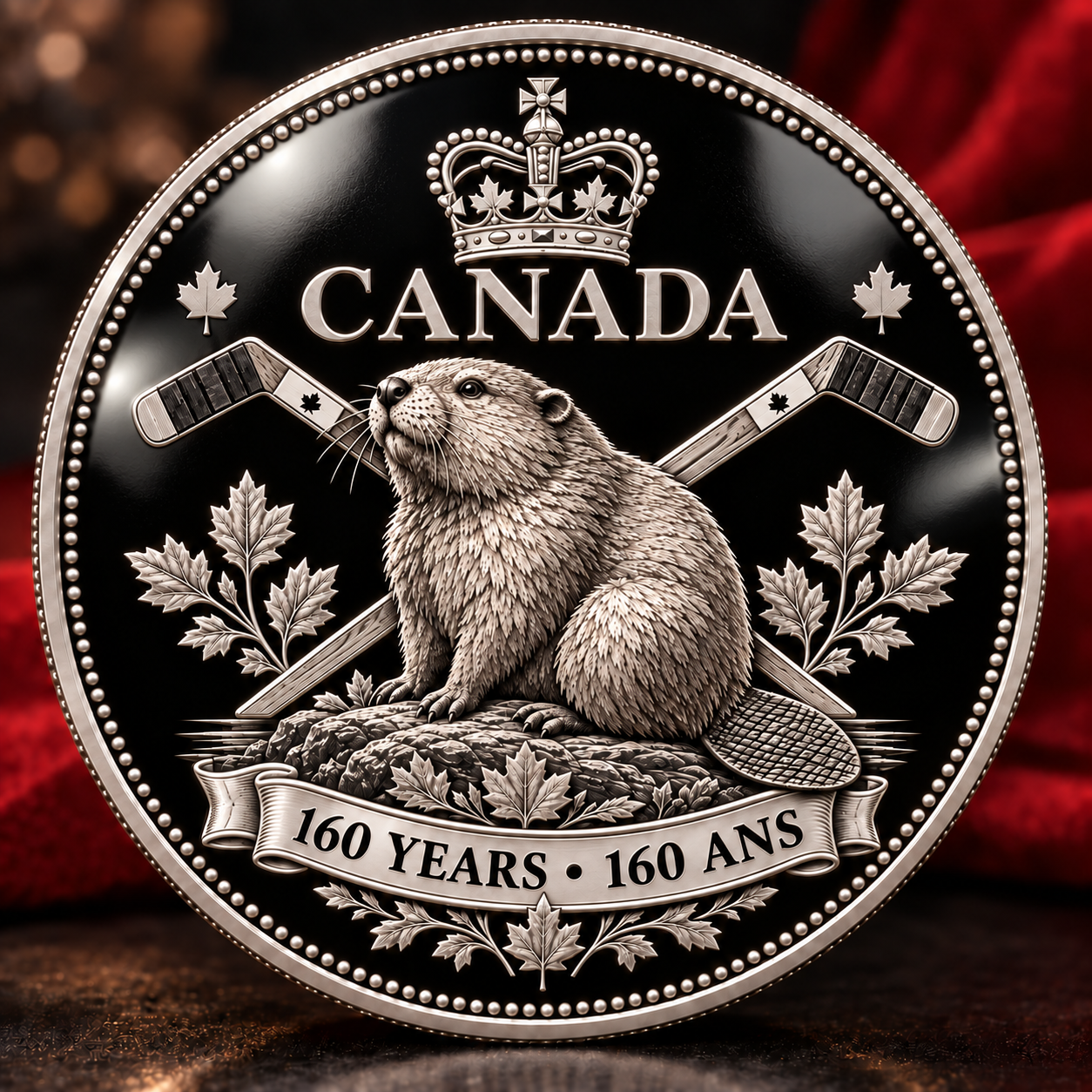 Canada’s 160th Anniversary “A Mari Usque Ad Mare” Commemorative Coin