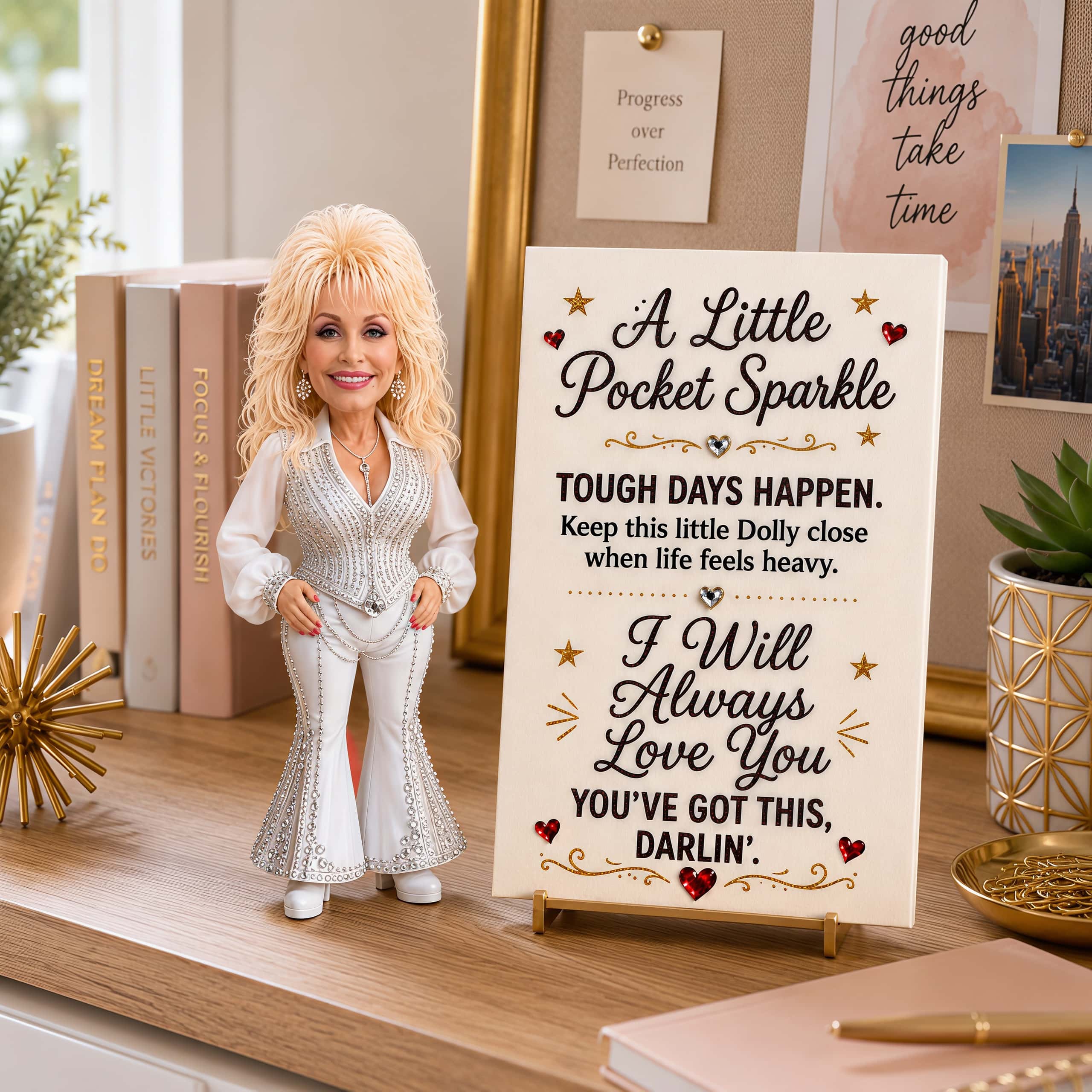 I Will Always Love You – Dolly Inspired Emotional Support Set