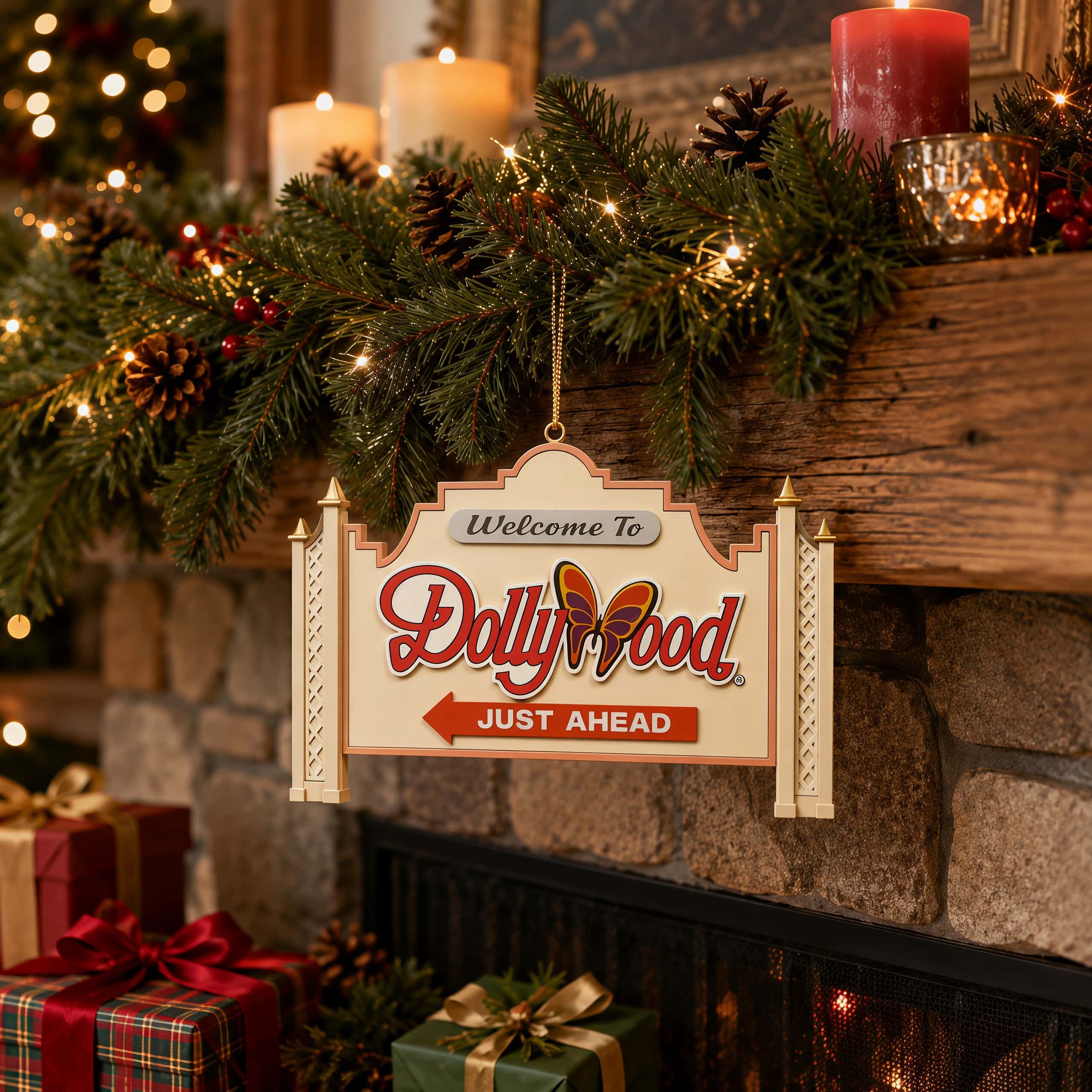 Welcome to the World Dolly Built - Dollywood Entrance Decorations