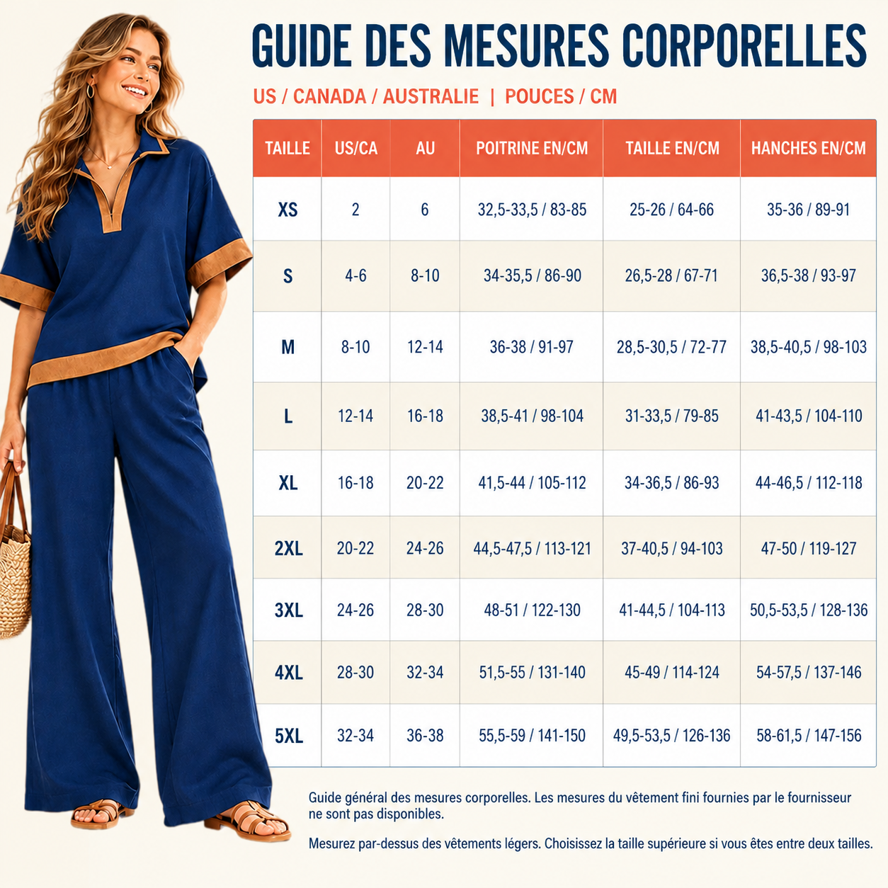 ⏰DÉSTOCKAGE FINAL⚡Lot de 12 à seulement 36,99 €⚡Ensemble femme avec haut à col fendu contrasté et pantalon large