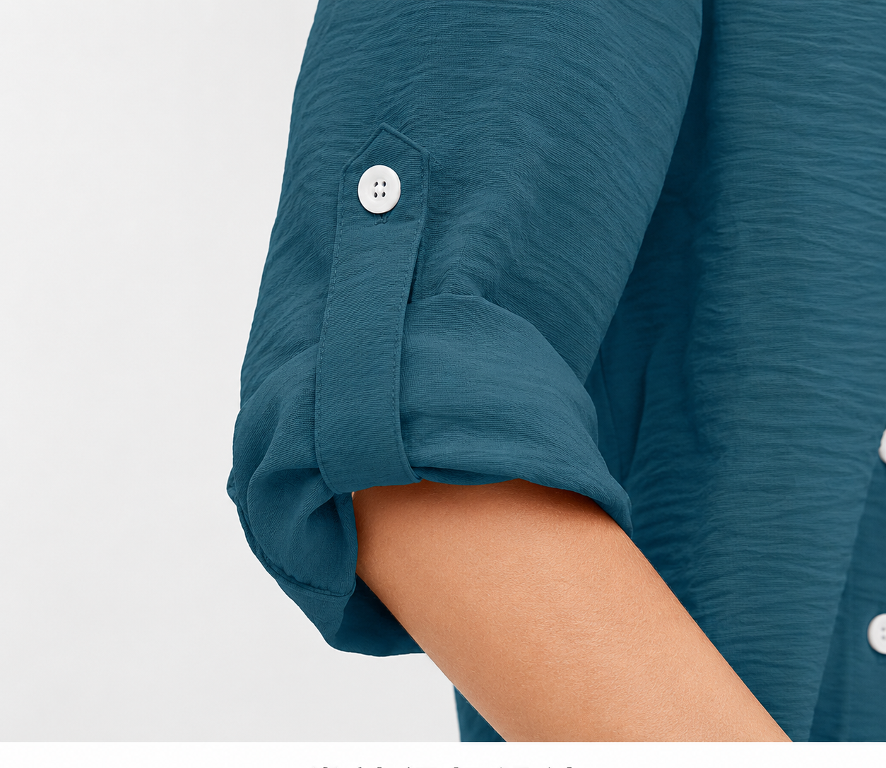 Collar and placket detail
