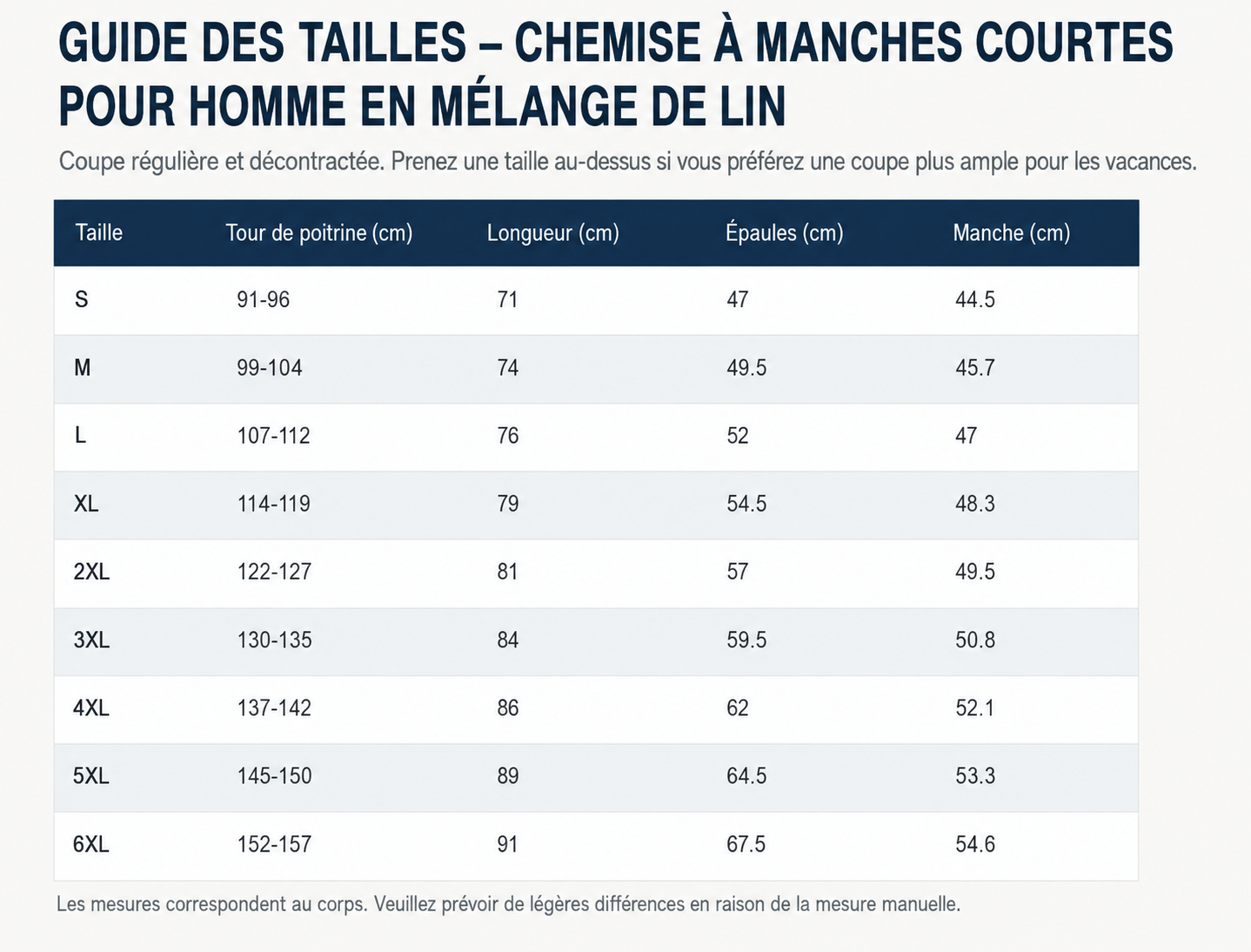 ⏰ Lot de 12 pour 36,99 $ ⚡ Chemise légère à manches courtes en mélange de lin pour homme