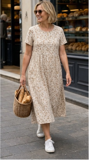 Inspiration française avec la tenue, vue 2