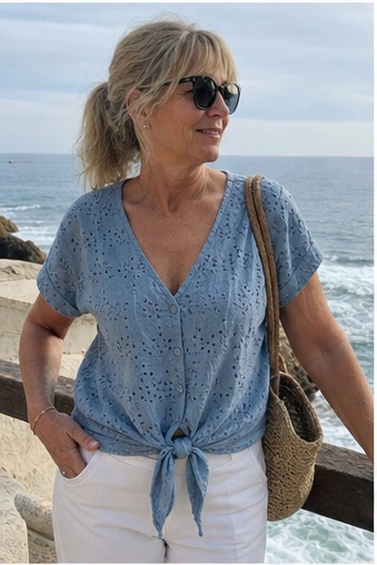 Inspiration française avec la tenue, vue 4
