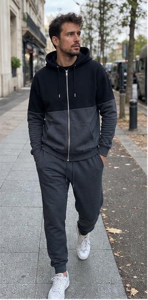 Inspiration française avec la tenue, vue 2