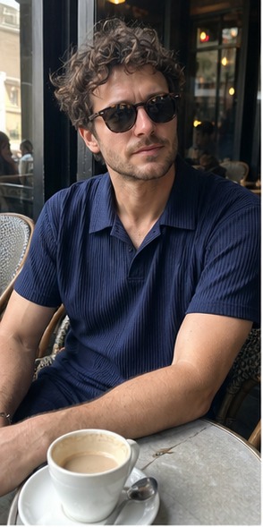 Inspiration française avec la tenue, vue 1