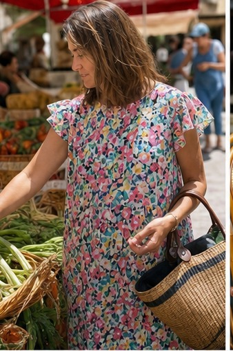 Inspiration française avec la tenue, vue 2