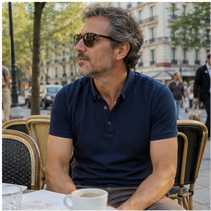 Inspiration française avec la tenue, vue 1