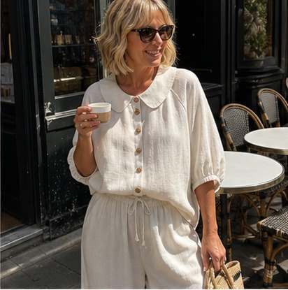 Inspiration française avec la tenue, vue 2