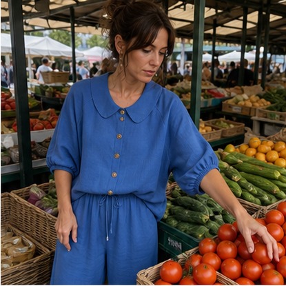 Inspiration française avec la tenue, vue 3