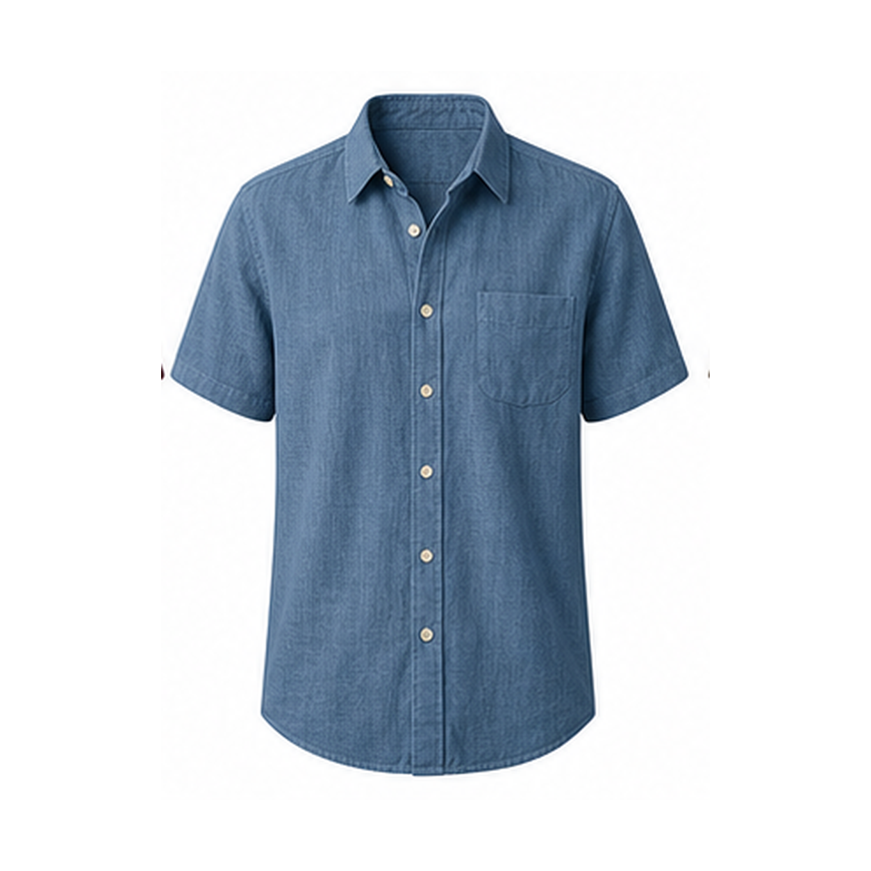 ⏰Clearance Sale⚡12-Pack for $36.99⚡Men's Lightweight Linen Blend Short Sleeve Button Down Shirt