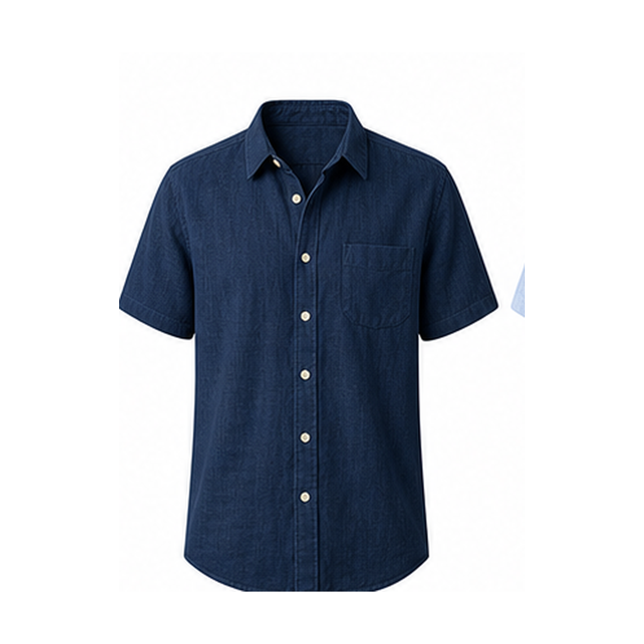 ⏰Clearance Sale⚡12-Pack for $36.99⚡Men's Lightweight Linen Blend Short Sleeve Button Down Shirt