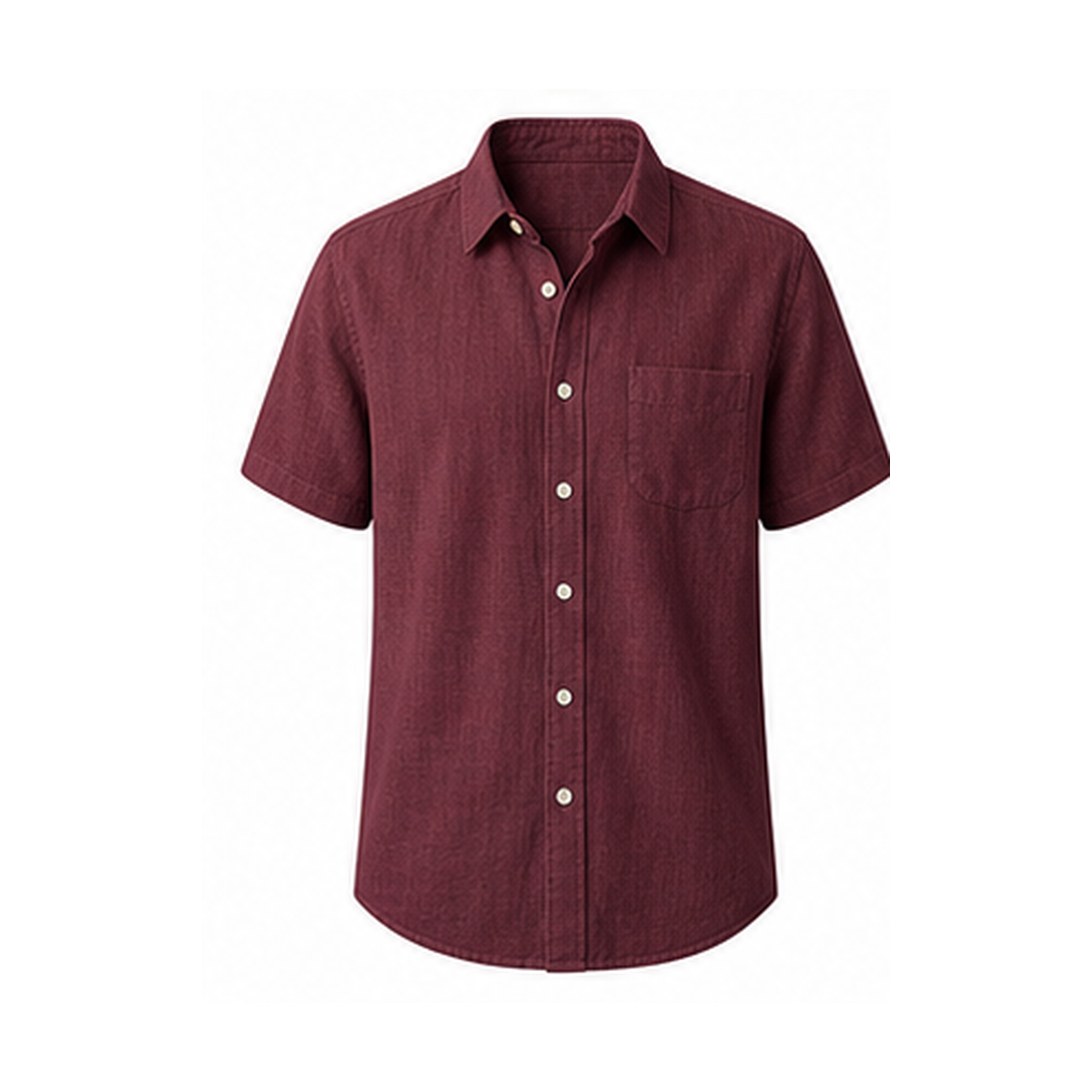 ⏰Clearance Sale⚡12-Pack for $36.99⚡Men's Lightweight Linen Blend Short Sleeve Button Down Shirt