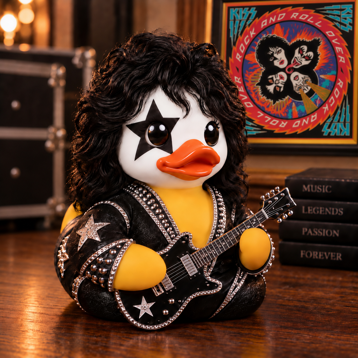 KISS Rock and Roll Over 50th Anniversary – Rock Legends Duck Tribute Set