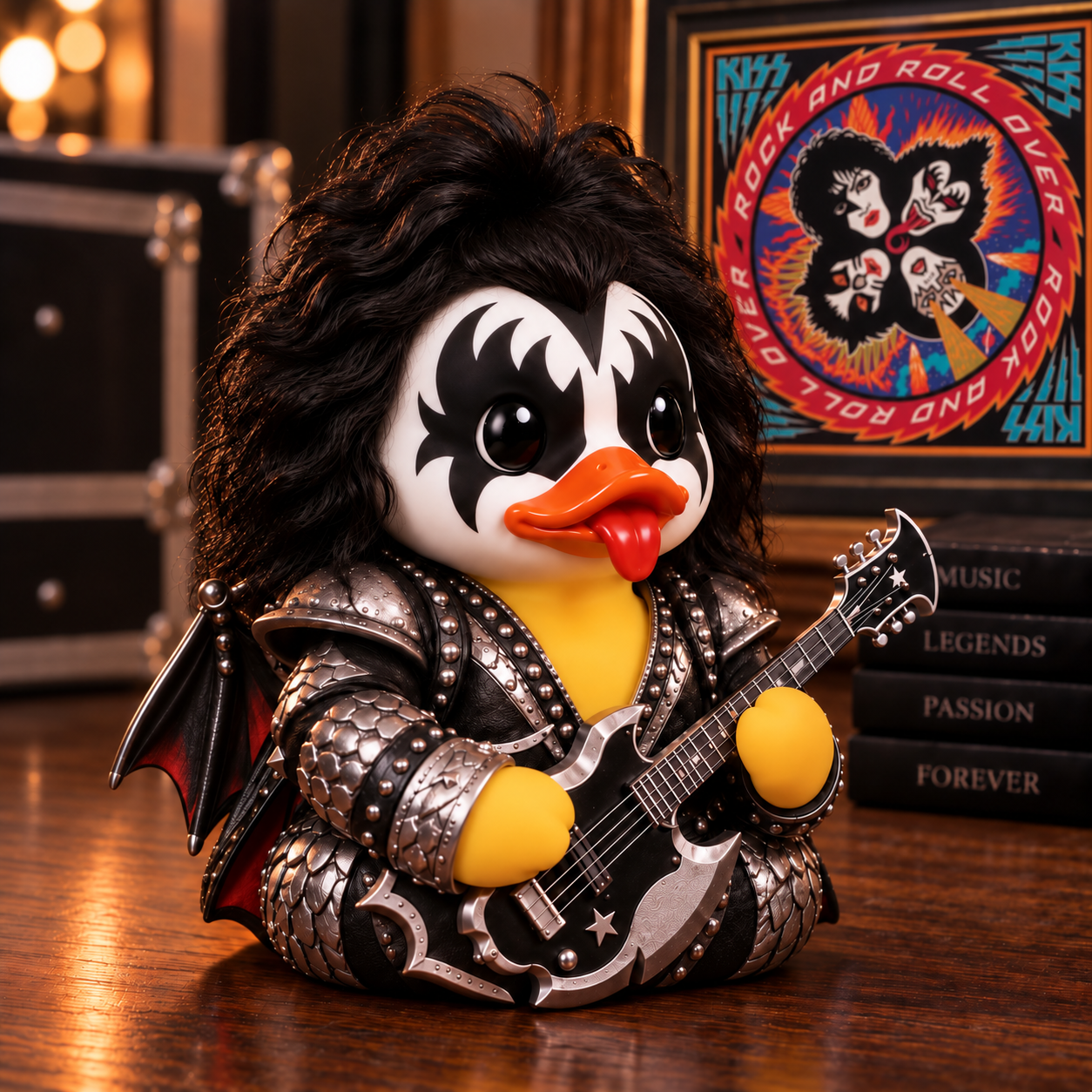 KISS Rock and Roll Over 50th Anniversary – Rock Legends Duck Tribute Set