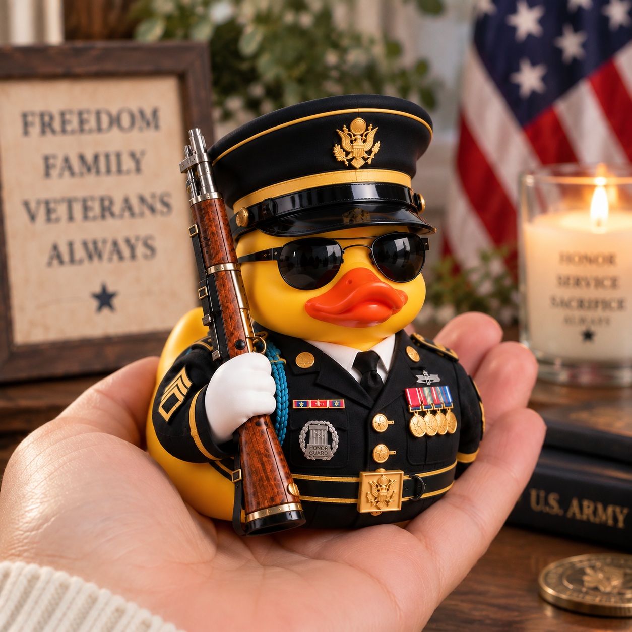 Silent Honor Legacy Duck™ 100 Years of Guardianship Legendary Tribute Collectible