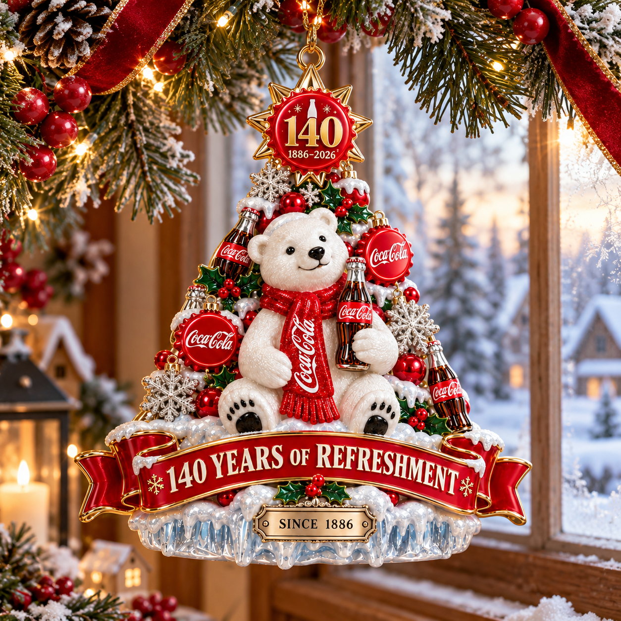 50 Years of Blue Jays Pride —— Toronto Blue Jays 50th Anniversary Legendary Christmas Ornament