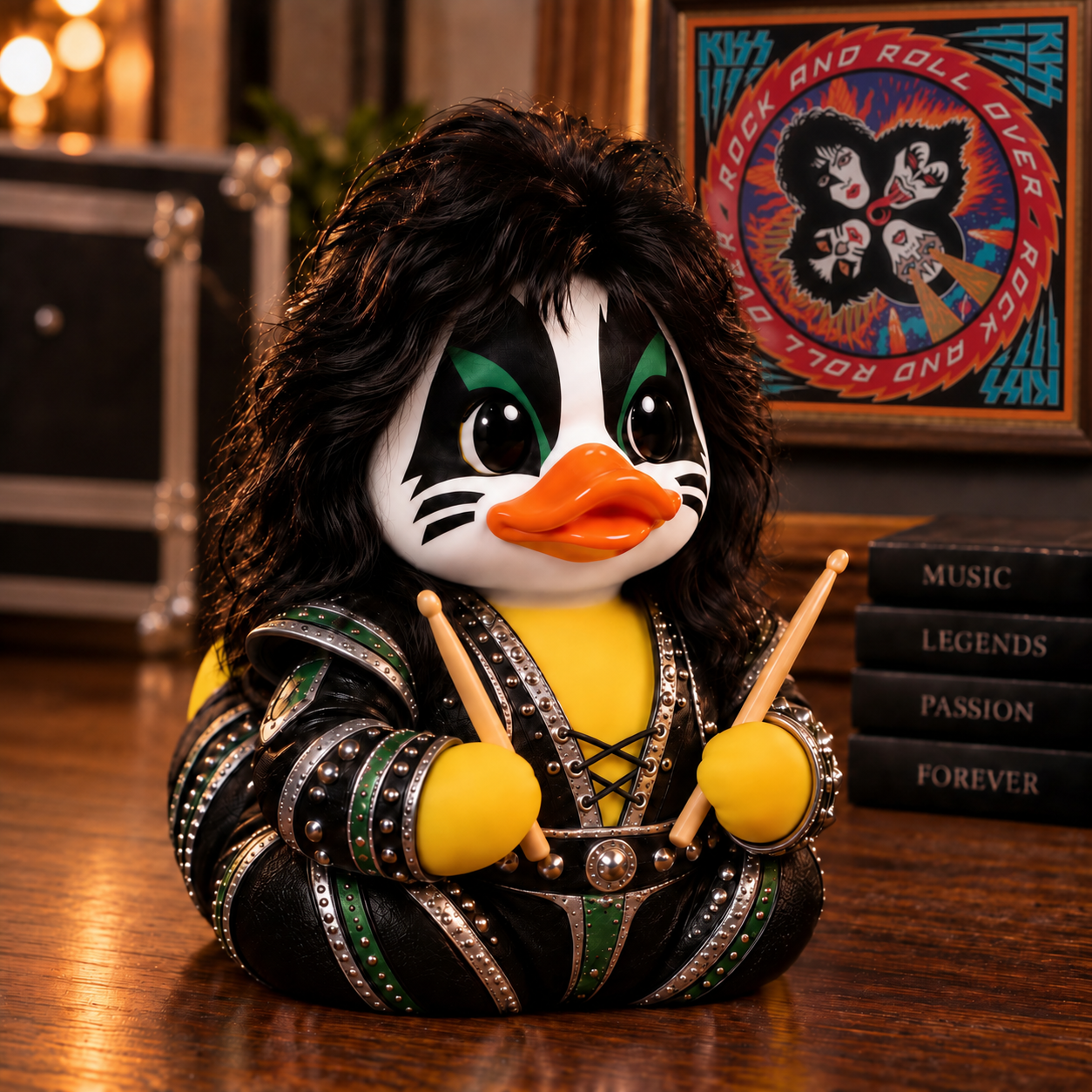 KISS Rock and Roll Over 50th Anniversary – Rock Legends Duck Tribute Set