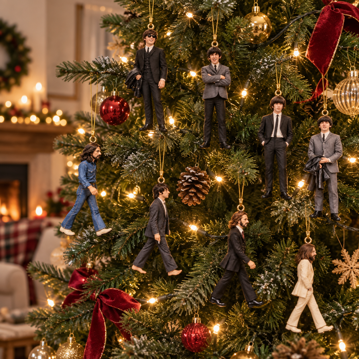 🎸✨ The Beatles 66th Anniversary Legendary Ornament Advent Calendar