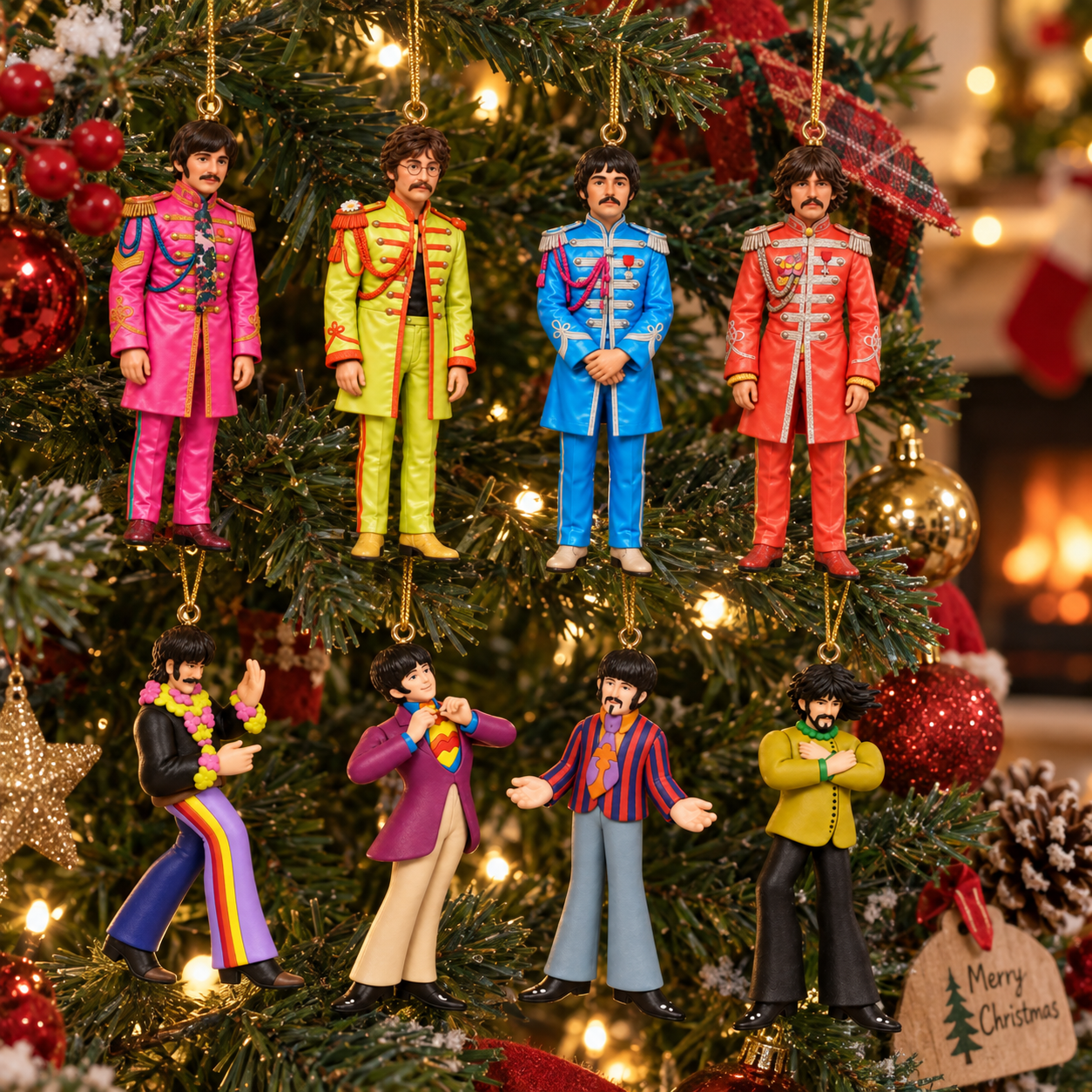 🎸✨ The Beatles 66th Anniversary Legendary Ornament Advent Calendar