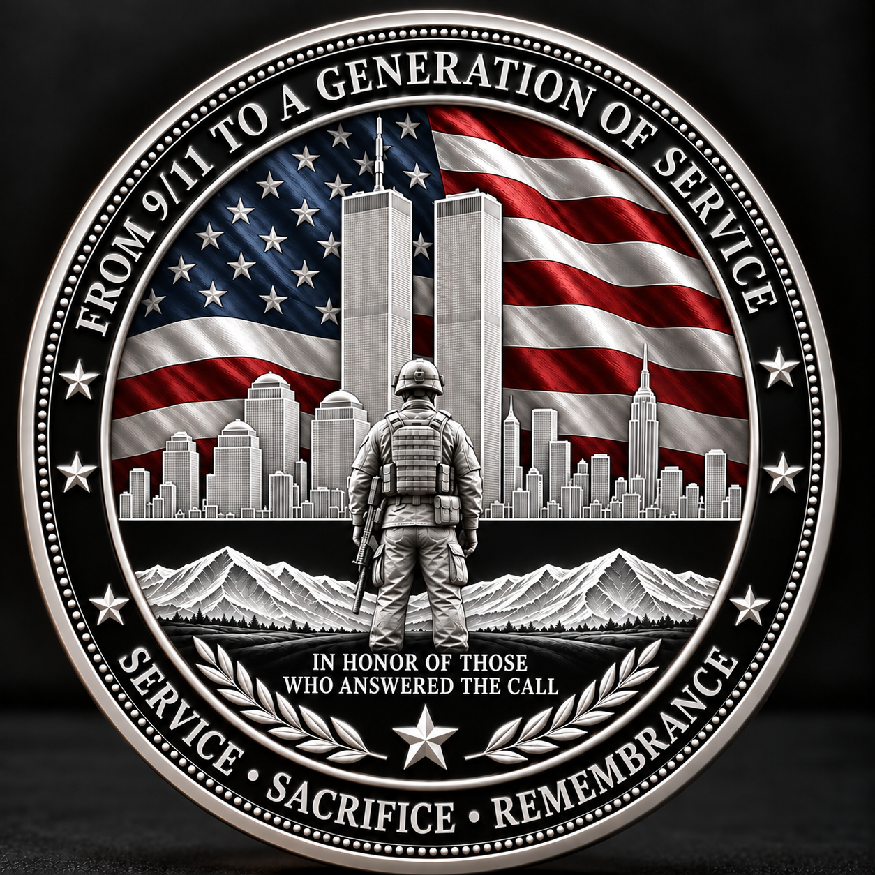 🦅OEF Eagle of Freedom™  - 25th Anniversary Legendary Commemorative Coin