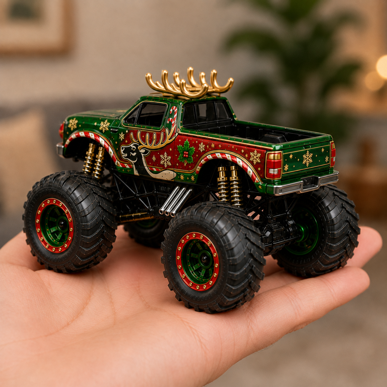 Reindeer Rampage Christmas Monster Truck