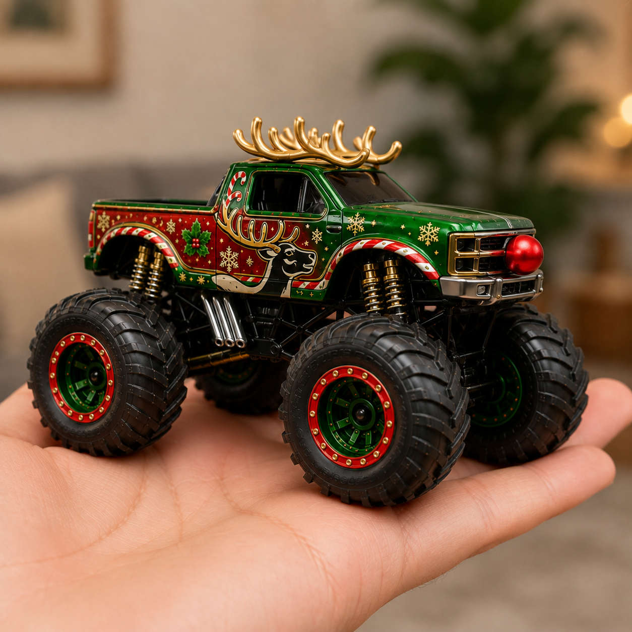 Reindeer Rampage Christmas Monster Truck