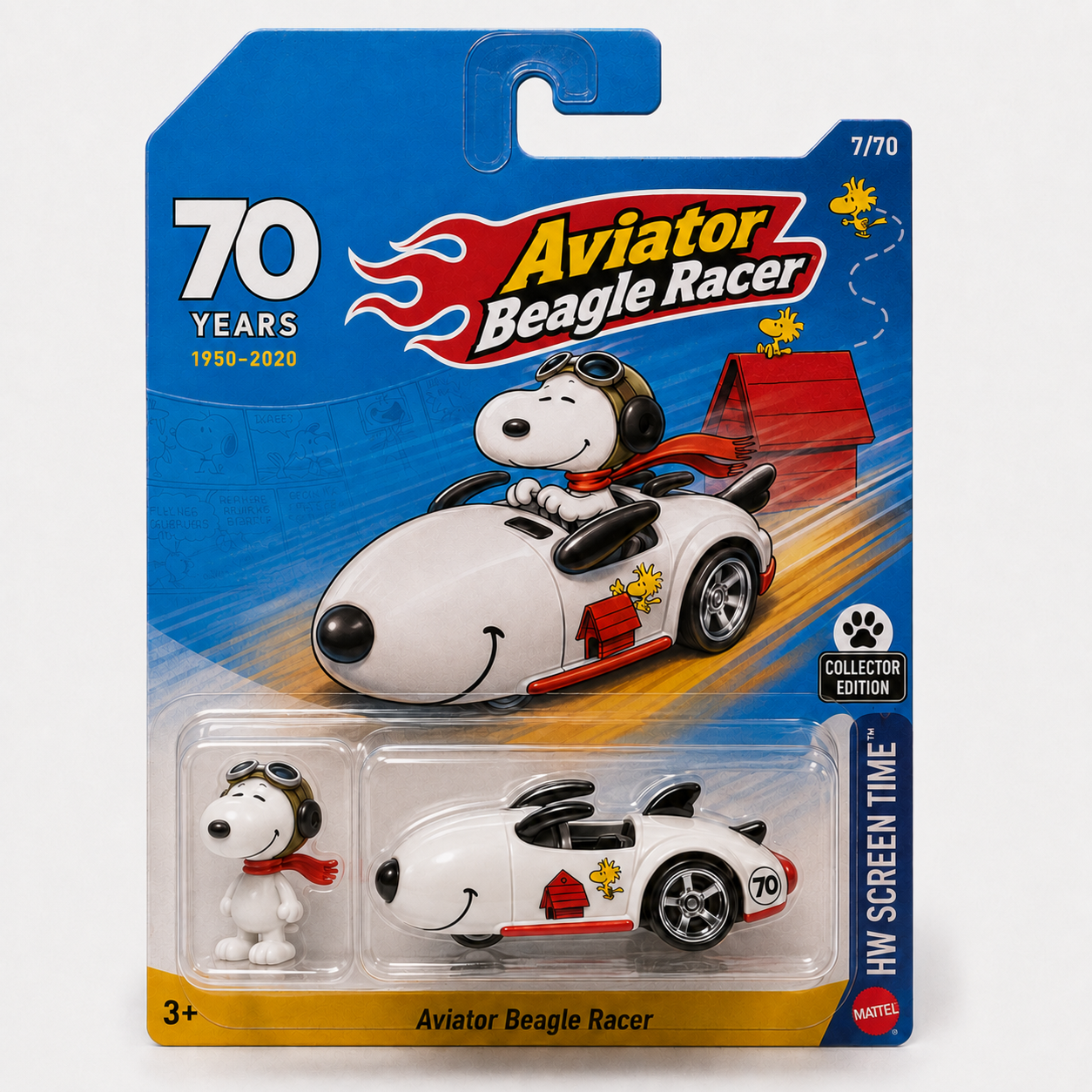 70th Anniversary Aviator Beagle Racer Collectible Set