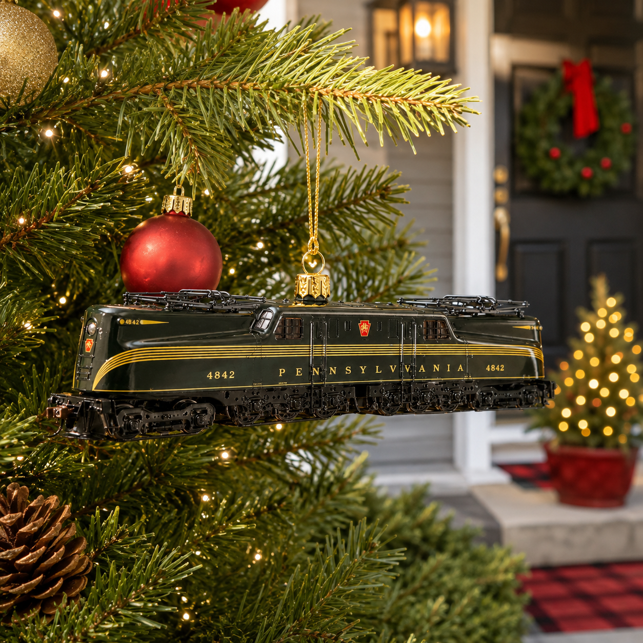 PRR GG1 4842 Electric Legend · 91st Anniversary Commemorative Ornament