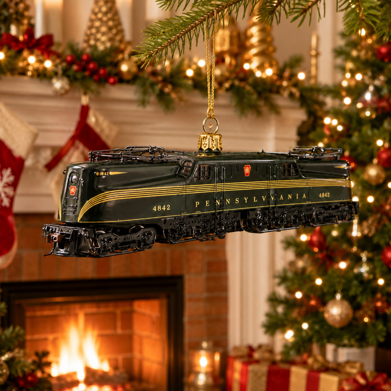 PRR GG1 4842 Electric Legend · 91st Anniversary Commemorative Ornament