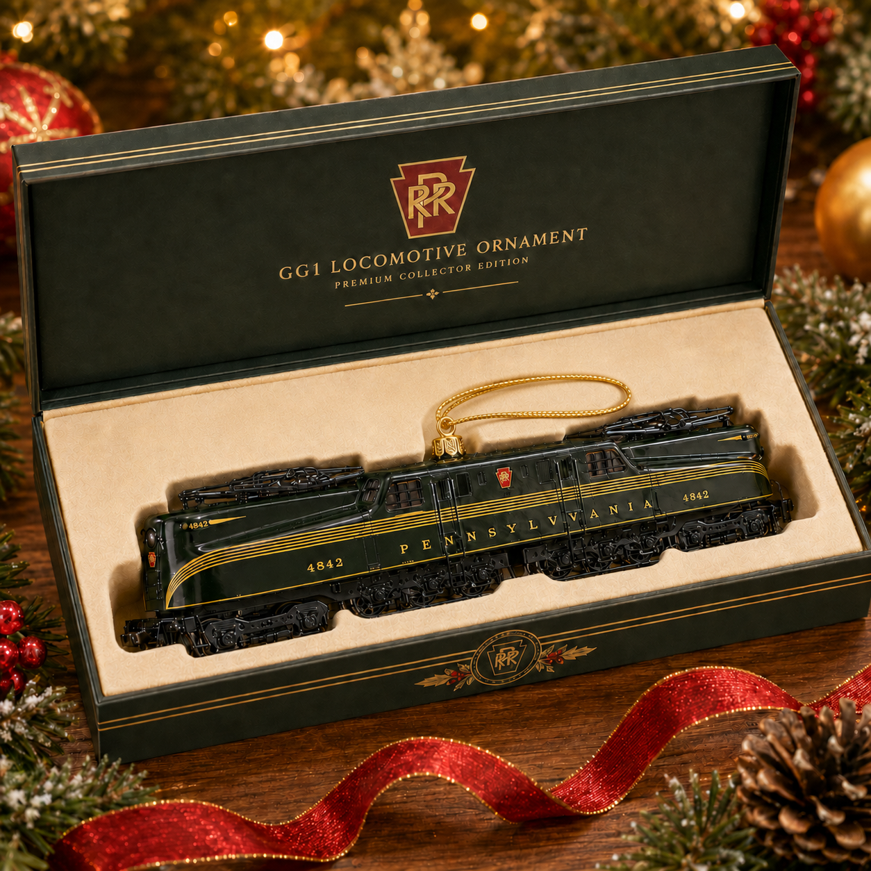 PRR GG1 4842 Electric Legend · 91st Anniversary Commemorative Ornament
