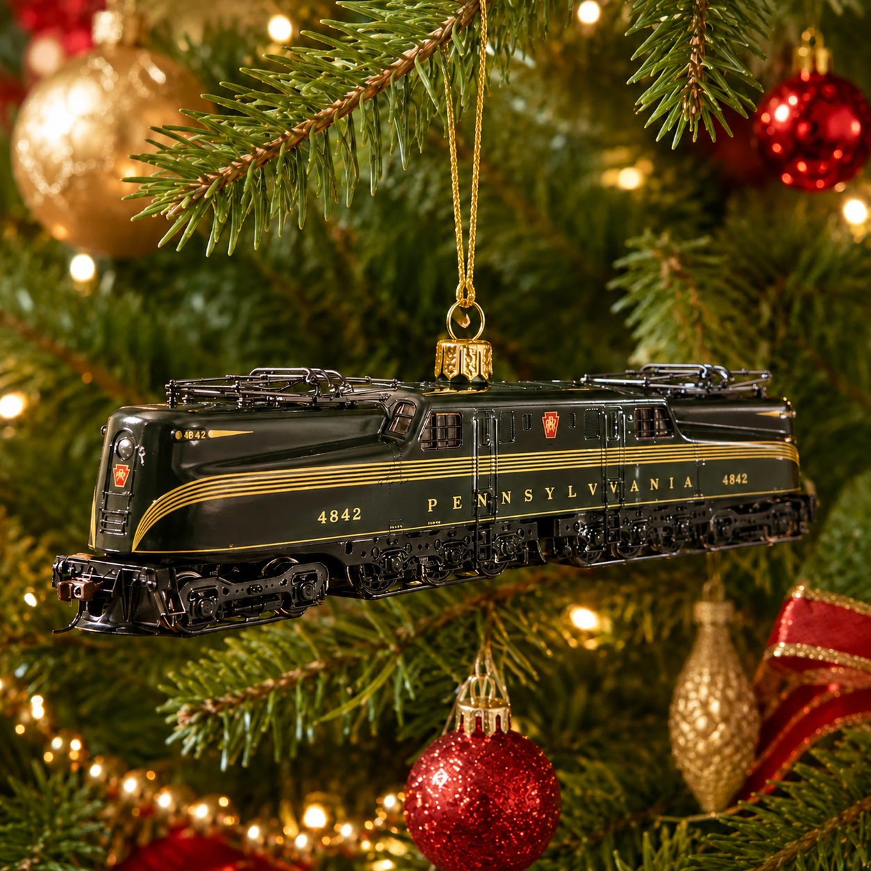 PRR GG1 4842 Electric Legend · 91st Anniversary Commemorative Ornament