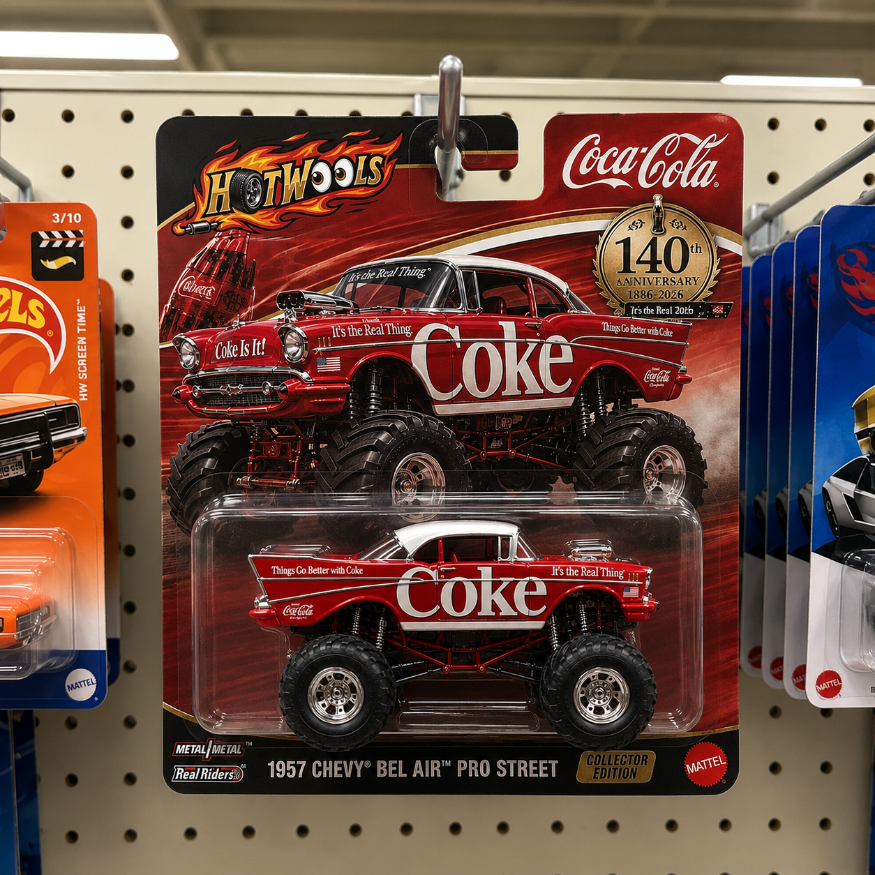 1957 Bel Air Classic Cola 140th Anniversary Monster Truck Collectible